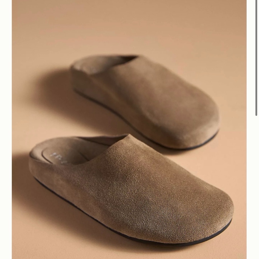 Jeffrey Campbell Women's Suede Slip-On Mules